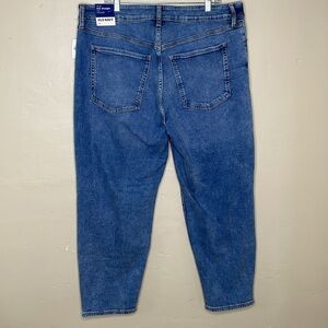 OLD NAVY Jeans Extra Stretch High Rise O. G. Straight Secret Smooth Pockets NWT